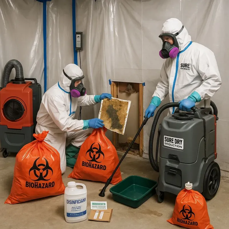 Contaminated Water Handling Protocols process in Kitty Hawk, NC