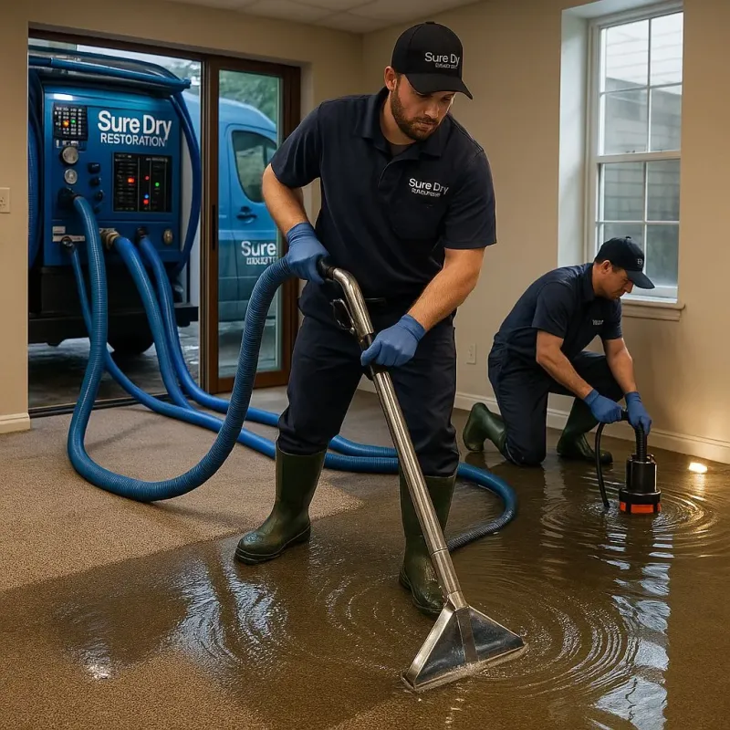 Water Extraction and Removal process in Kitty Hawk, NC